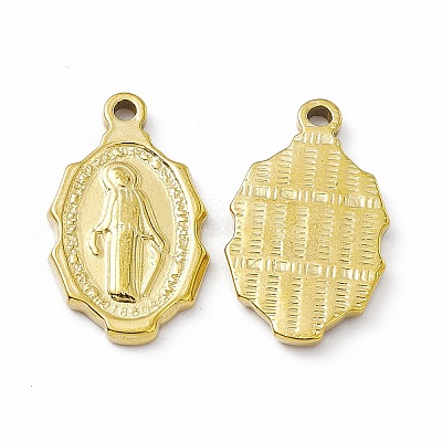 PVD Vacuum Plating 201 Stainless Steel Pendants STAS-J401-VC992-1
