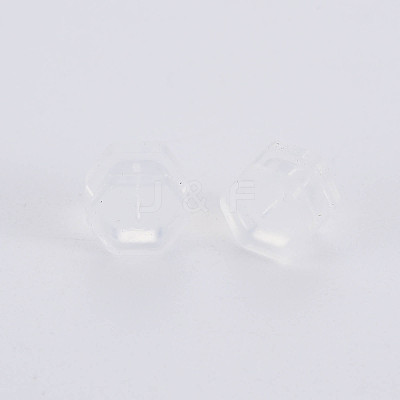 Silicone Ear Nuts SIL-N004-06-1