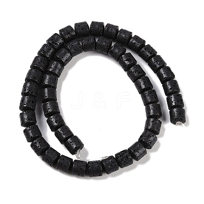 Natural Lava Rock Beads Strands G-A234-E02-02-1
