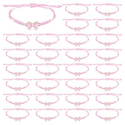 30Pcs Alloy Enamel Link Bracelets BJEW-DC00022-1