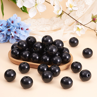 Natural Wood Beads WOOD-TA0001-38-LF-1