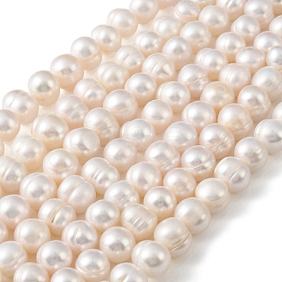 Natural Cultured Freshwater Pearl Beads Strands PEAR-L034-18D-1