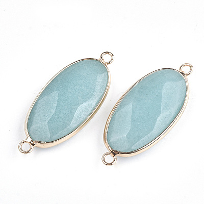 Natural Amazonite Links connectors G-S344-03D-1