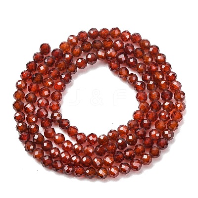 Cubic Zirconia Beads Strands G-G792-47-07B-1