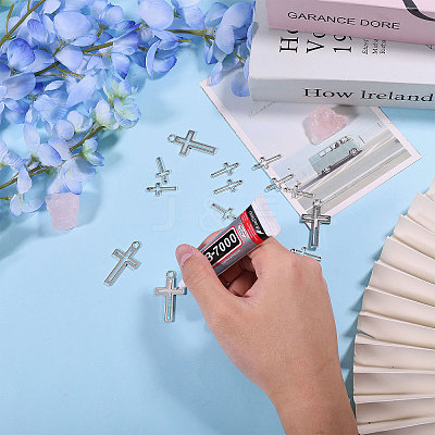 100Pcs 2 Styles Alloy Pendants FIND-FG0005-13-1