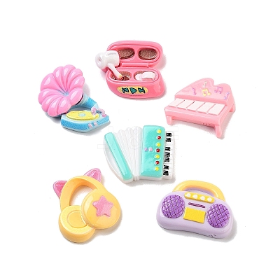 Cute Opaque Resin Decoden Cabochons RESI-S02-11-1