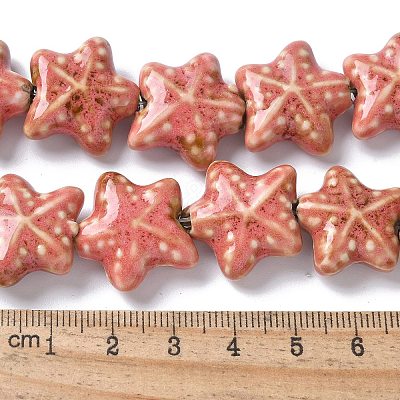 Ocean Series Handmade Porcelain Beads PORC-R002-05-01-1