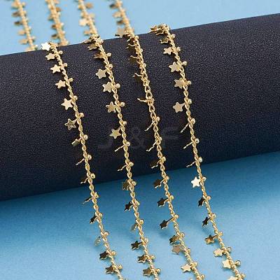 Handmade Brass Curb Chains CHC-E020-08G-1