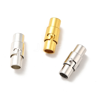 Brass Locking Tube Magnetic Clasps MC078-M-1