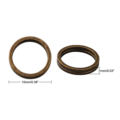Brass Linking Rings X-EC18710mm-NFAB-1