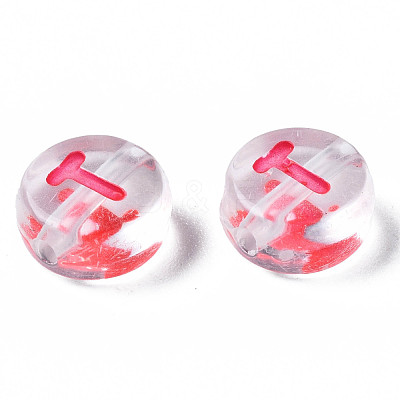 Transparent Clear Acrylic Beads MACR-N008-56T-1