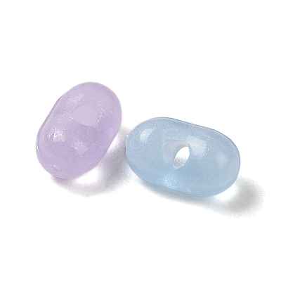 Luminous Transparent Acrylic Beads LACR-D009-01H-1
