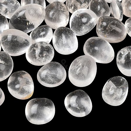Natural Quartz Crystal Rock Crystal Beads GG-CBAD0F6-B20-01B-1