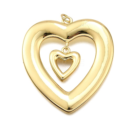 Brass Pendants KK-K401-01C-G-1