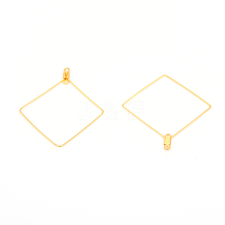 Stainless Steel Wire Pendants STAS-TAC0002-36G-1