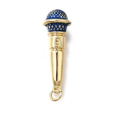 Brass Enamel Pendants X1-KK-Z125-14G-05-1
