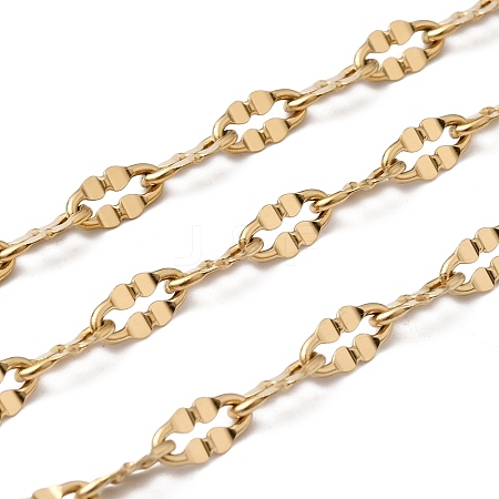 304 Stainless Steel Dapped Chains CHS-P029-02C-G-1