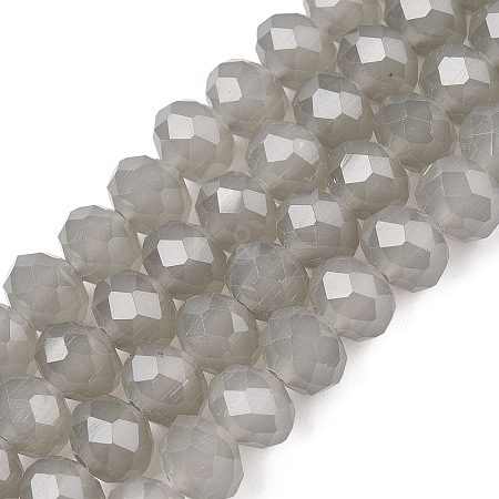 Glass Beads Strands EGLA-A044-J8mm-D10-1