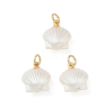 ABS Imitation Pearl Pendants PALLOY-JF05669-02-1