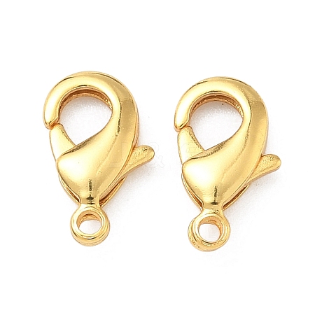 Brass Lobster Claw Clasps KK-H532-17B-G-1