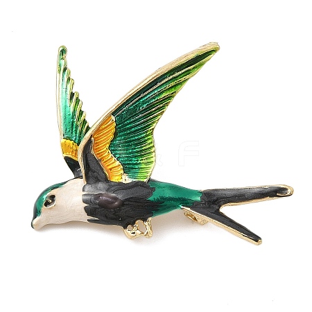 Bird Enamel Pins LS-JEWB-S034-05G-C-1