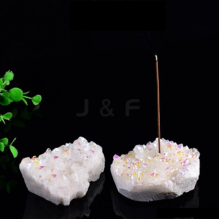 Natural Quartz Crystal Incense Burners PW-WG56013-01-1