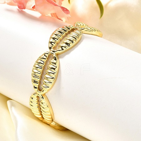 Brass Cuff Bangles for Women BJEW-U018-02G-1