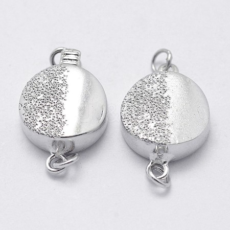 925 Sterling Silver Box Clasps STER-F037-001P-1