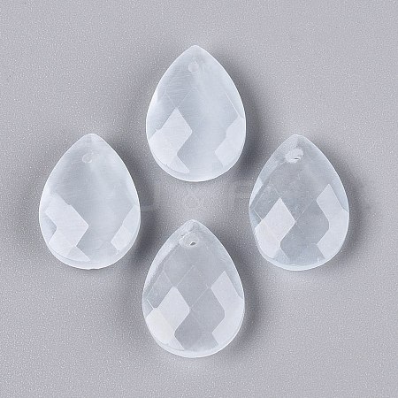 Cat Eye Pendants G-N362-13R-1