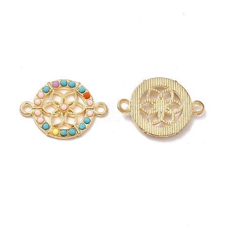 Tibetan Style Alloy Connector Charms FIND-H039-70KCG-1