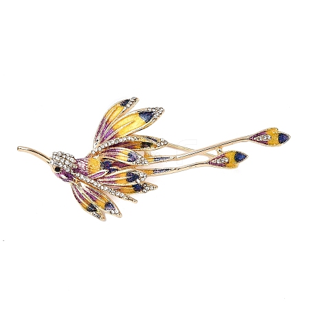 Long-tailed Sylph Enamel Pins JEWB-F042-02C-G-1