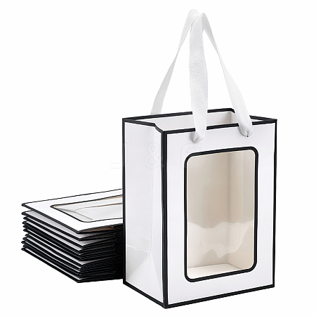Rectangle Paper Gift Bags ABAG-WH0048-09D-1