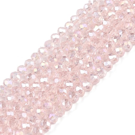 Electroplate Glass Beads Strands EGLA-A044-T2mm-B22-1