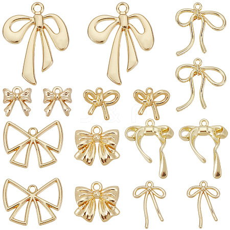 32Pcs 8 Styles Alloy Pendants FIND-SC0014-66-1