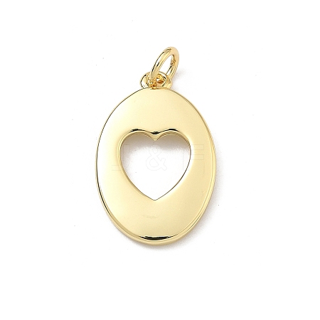 Brass Pendants KK-P345-55G-04-1