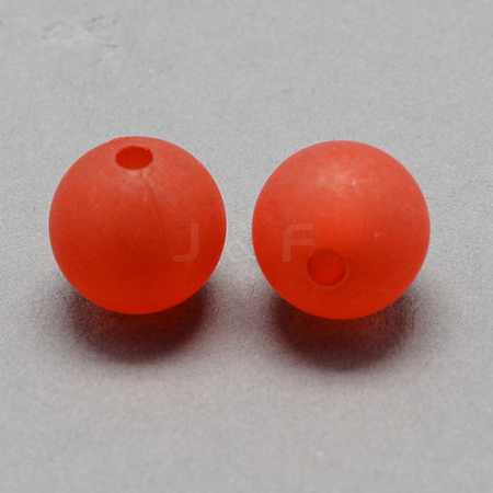 Transparent Acrylic Ball Beads LS-FACR-R021-6mm-04-1