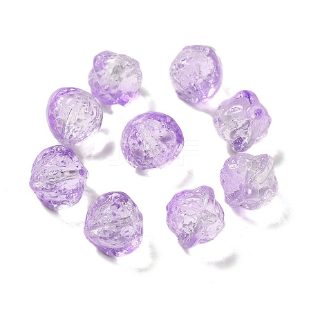 Transparent Glass Beads GLAA-D025-04G-1