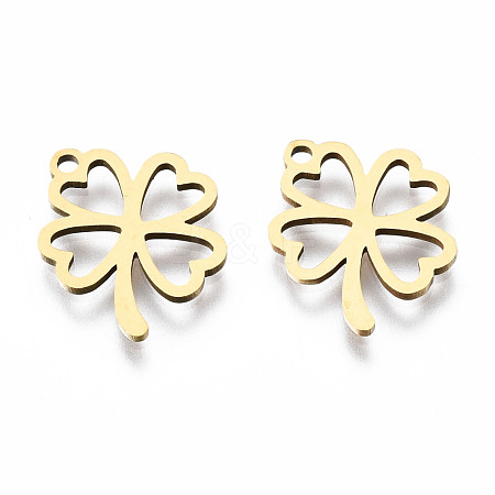 201 Stainless Steel Charms STAS-Q240-036G-1