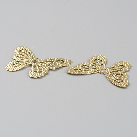 Brass Filigree Pendants LS-FIND-WH0110-644D-1