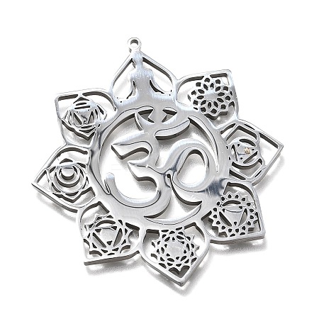 304 Stainless Steel Big Pendants SA-CBA5609-05P-1