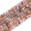 Natural Multi-Moonstone Beads Strands G-R475-002B-1