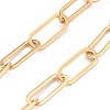 PVD Vacuum Plating 304 Stainless Steel Paperclip Chain Bracelets BJEW-O185-02G-2