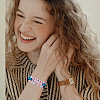 12Pcs 12 Style Handmade Polymer Clay Heishi Surfer Stretch Bracelets Set BJEW-AN0001-46-7