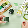 7 Rolls 7 Colors Flat Elastic Crystal String EW-PH0001-10-3