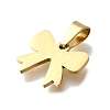 304 Stainless Steel Pendants STAS-H453-23G-2