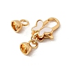 Brass Lobster Claw Clasps LS-KK-U059-50G-2
