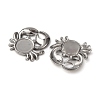 304 Stainless Steel Cabochon Settings STAS-P406-07P-2