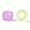 Transparent Luminous Acrylic Beads OACR-N137-34-4