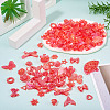 182Pcs 100G Transparent Acrylic Beads OACR-TA0003-66D-6