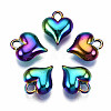 Rainbow Color Alloy Charms PALLOY-S180-052-RS-1